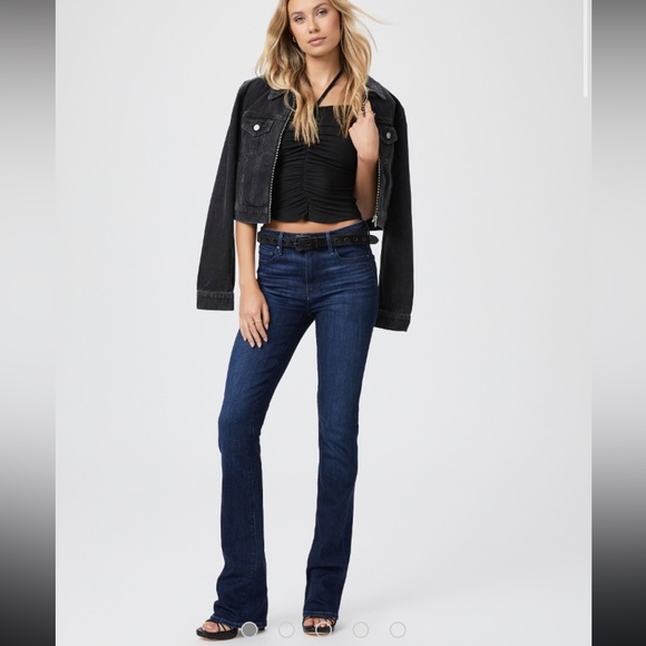 Paige | Manhattan High rise Boot Cut Denim Jeans | Women size 29 - Picture 3 of 16